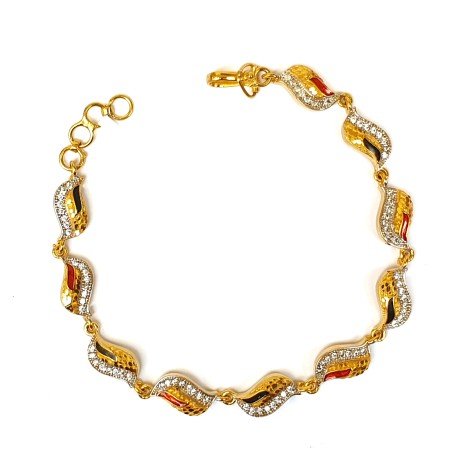 One Gram Gold Ladies Bracelet